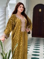 ⁦Robe-Caftan⚜Velvet⁩ - الصورة ⁦3⁩