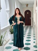 ⁦Robe-Caftan⚜Velvet⁩ - الصورة ⁦2⁩