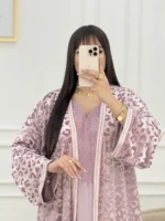 ⁦caftan-Mira-velvet🌸⁩ - الصورة ⁦3⁩