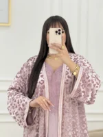⁦caftan-Mira-velvet🌸⁩ - الصورة ⁦7⁩