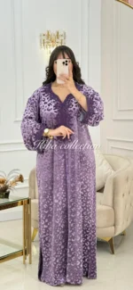 ⁦Robe-Caftan⚜Velvet⁩ - الصورة ⁦7⁩